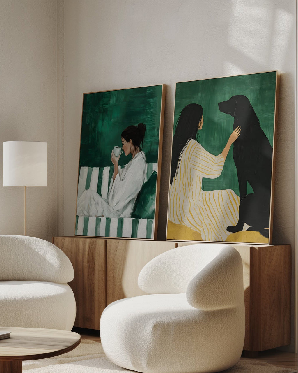 Modern Sanat 2'li Poster Seti