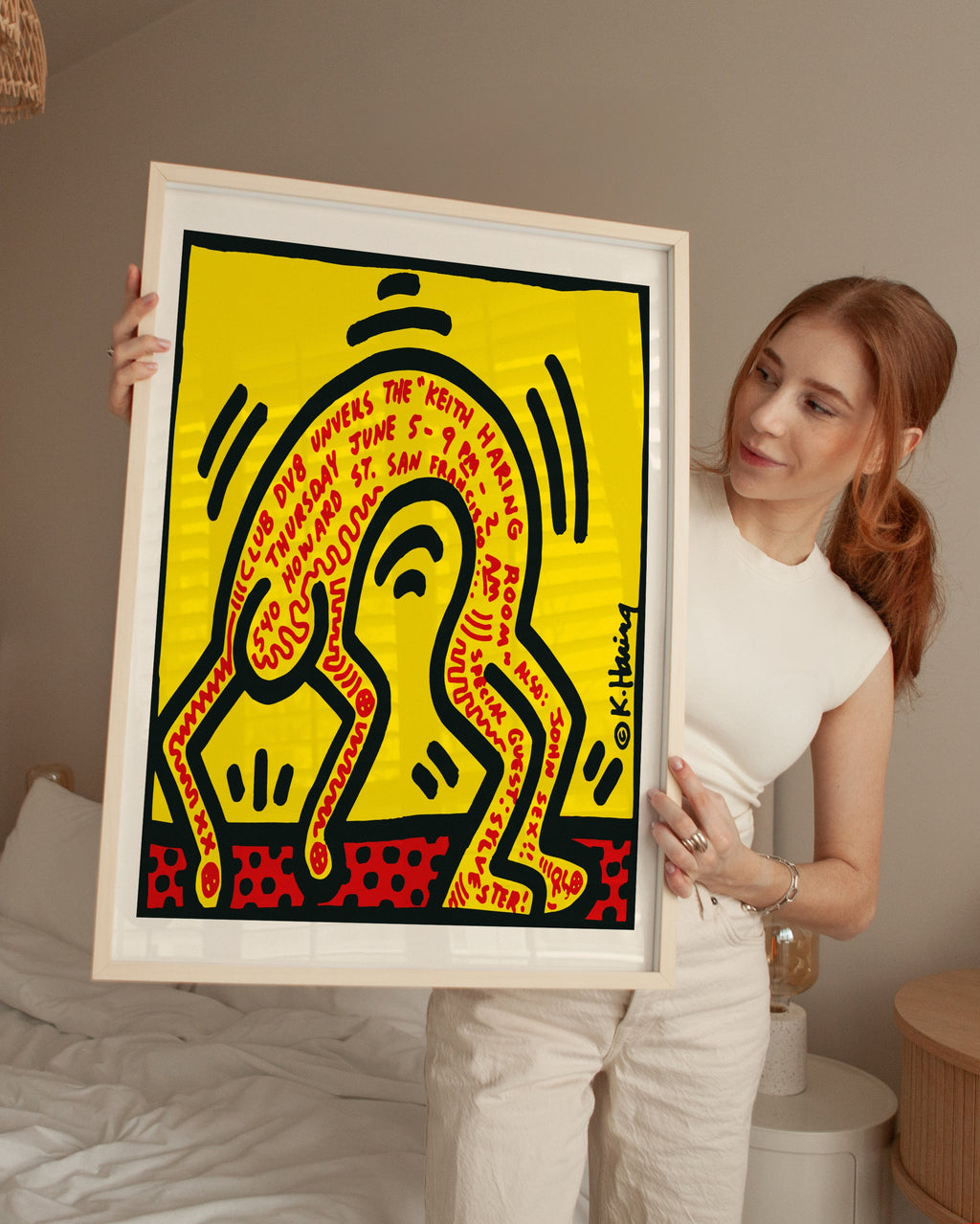 Keith Haring No.2 Poster