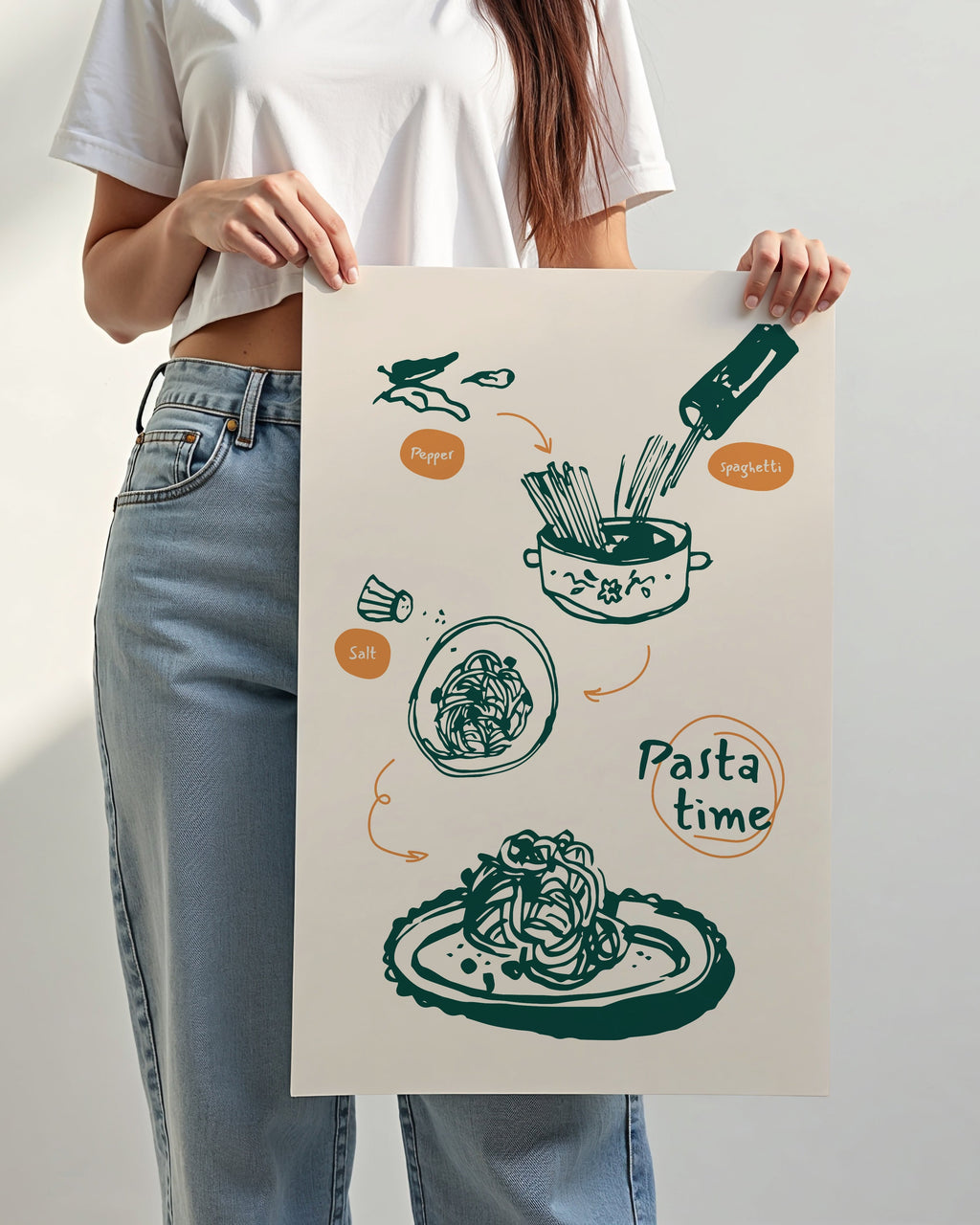 Pasta Time Poster