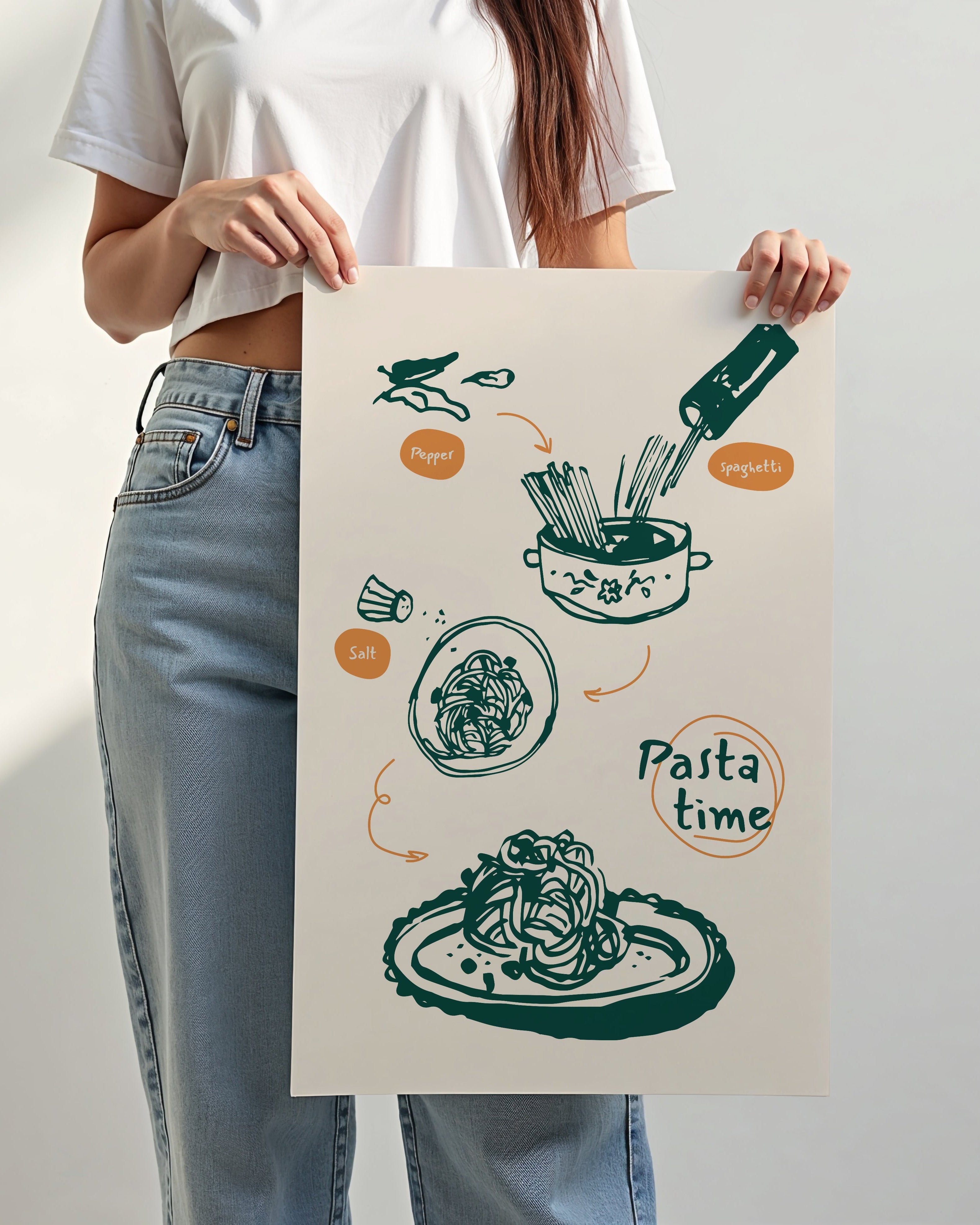 Pasta Time Poster