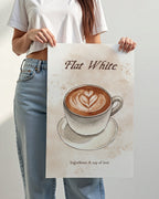 Flat White Poster