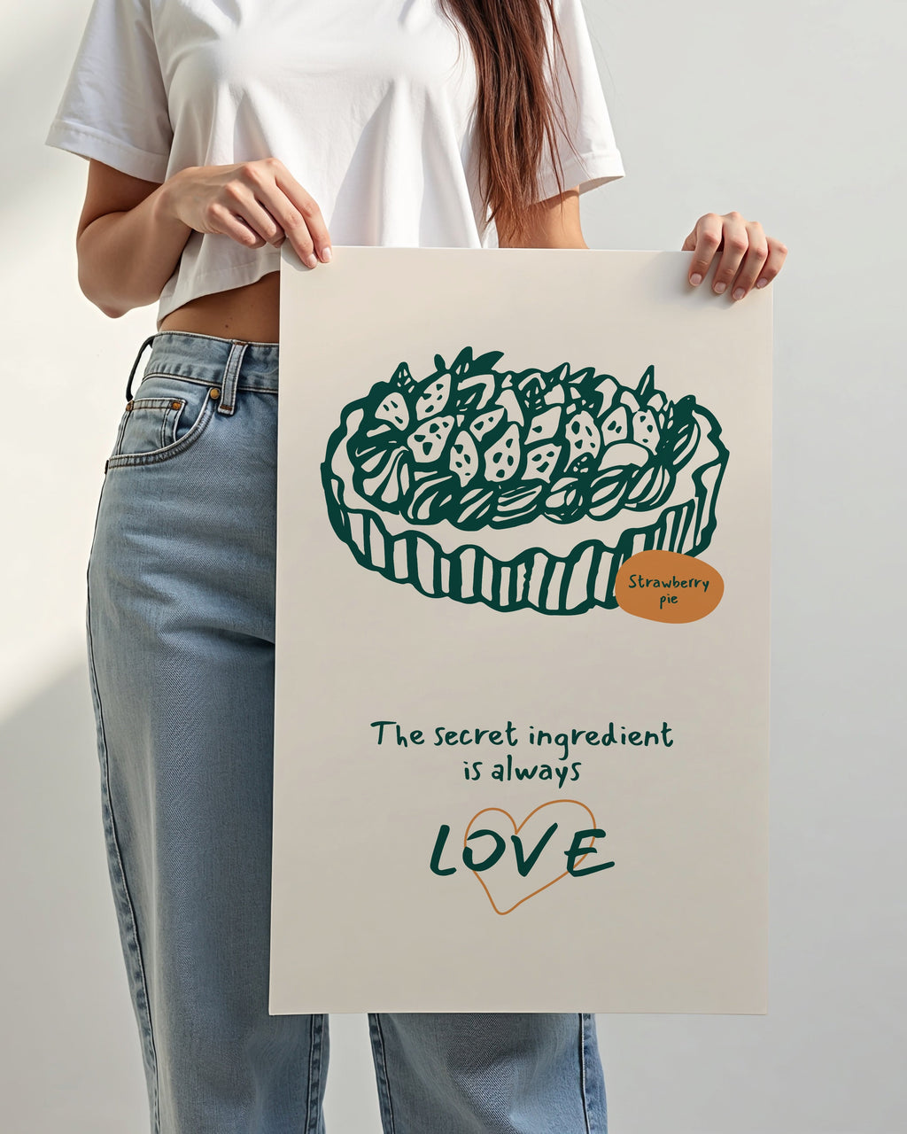Strawberry Pie Poster