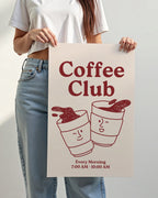 Coffee Club Poster