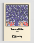 Keith Haring Tree Of Life Poster
