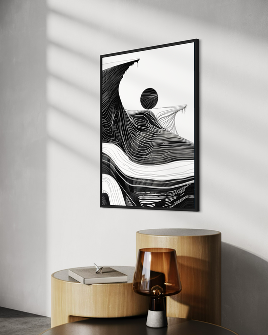 Dark Modern No.3 Poster