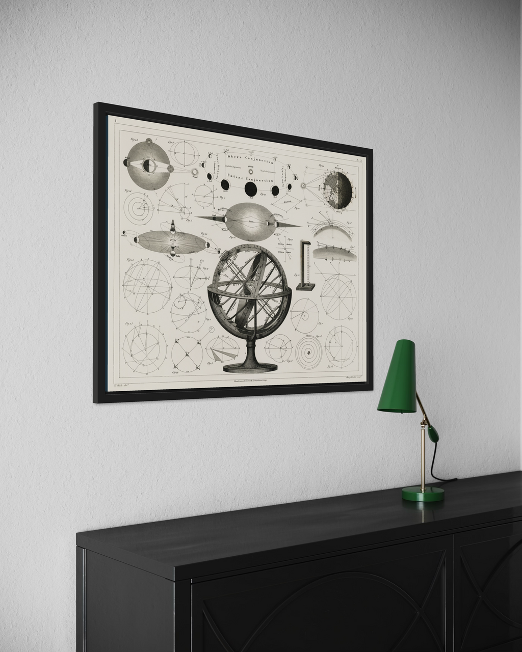 Dark Abstract No.8 Poster