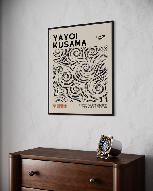 Yayoi Kusama Tokyo 1998 No.5 Poster