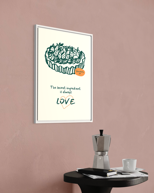 Strawberry Pie Poster