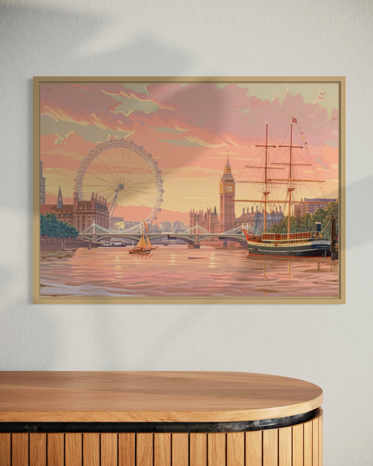 London Eye Poster