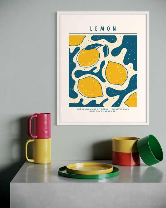 Lemon Poster
