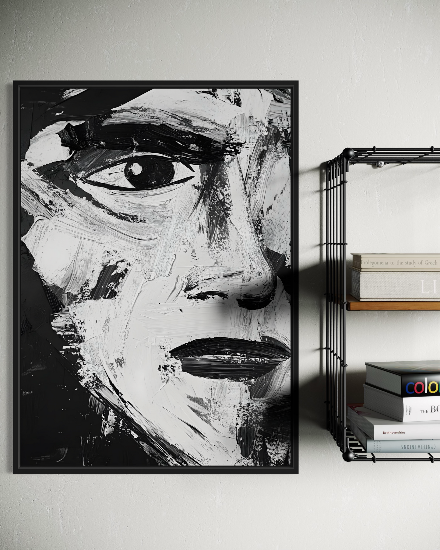 Dark Abstract No.4 Poster