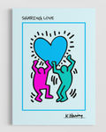 Keith Haring Sharing Love Poster