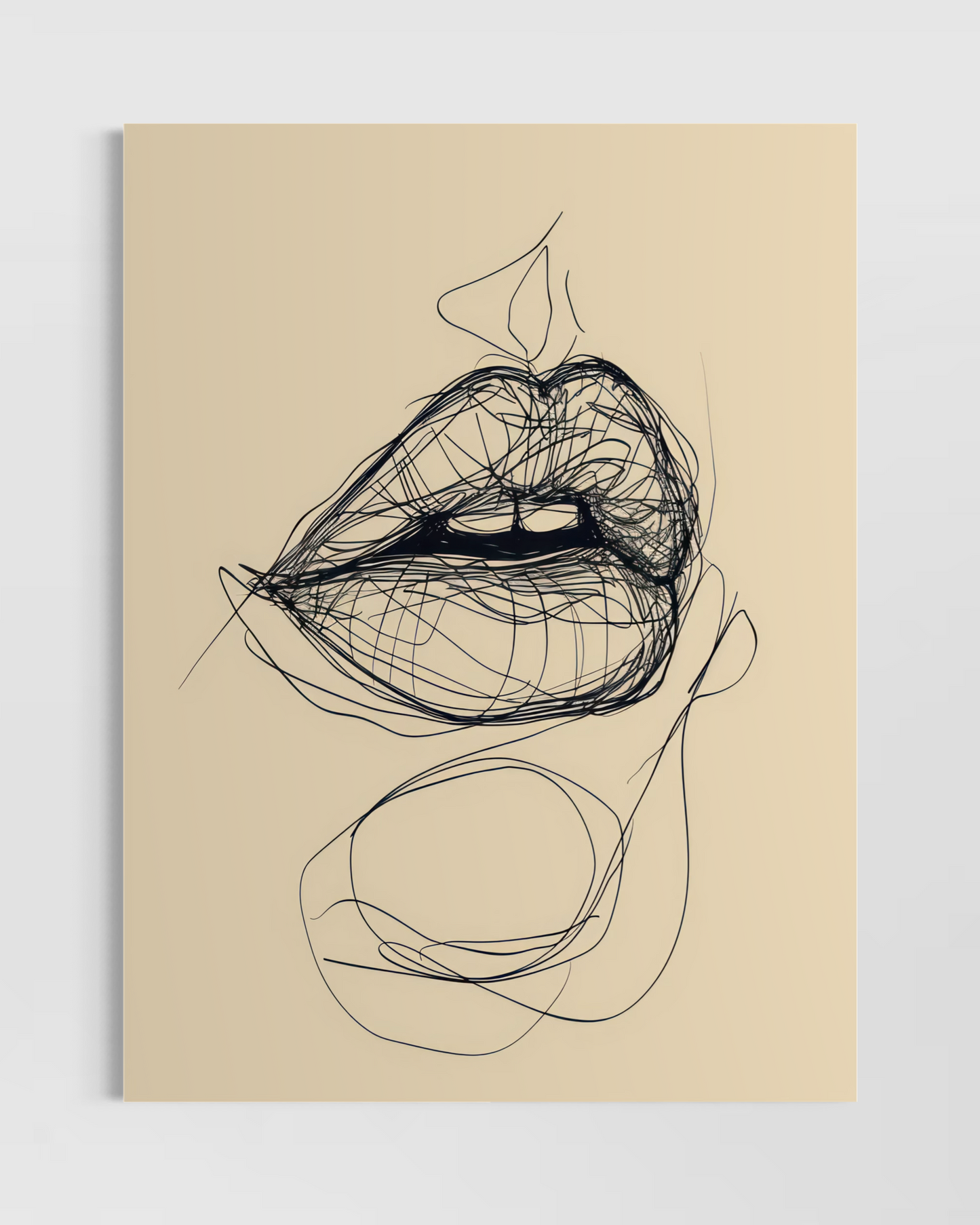 Lips Poster