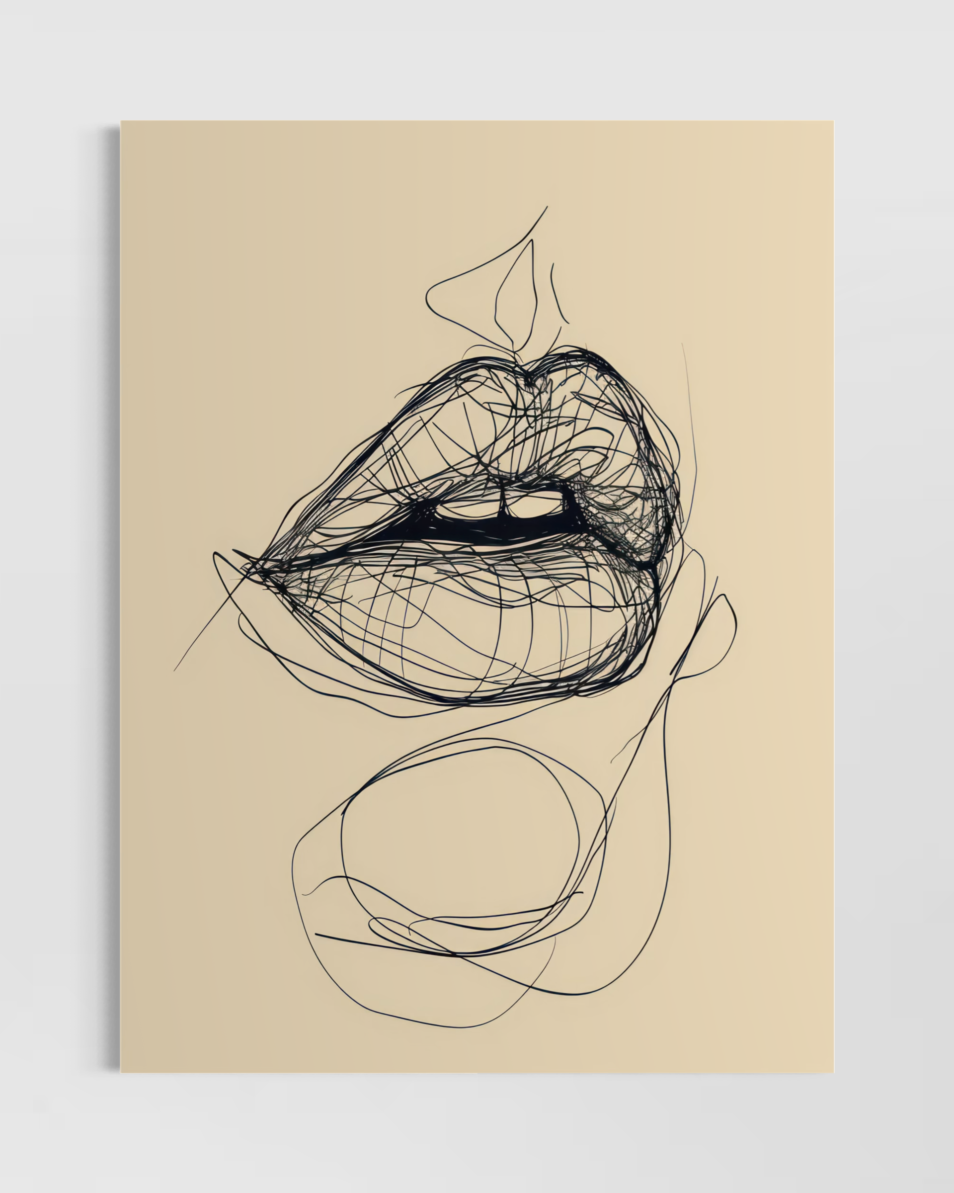 Lips Poster