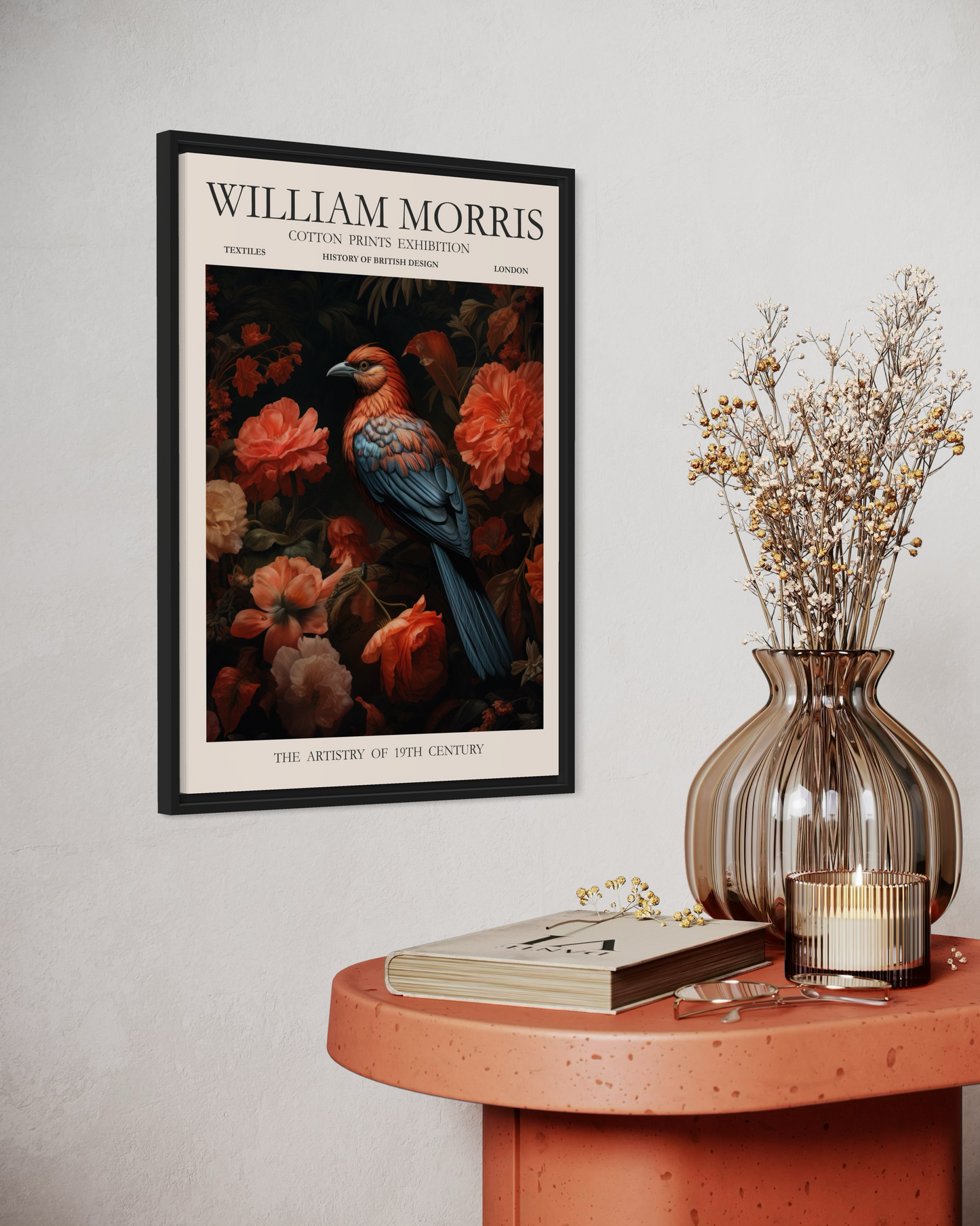 William Morris Cotton Prints Exhibition No.4 Poster