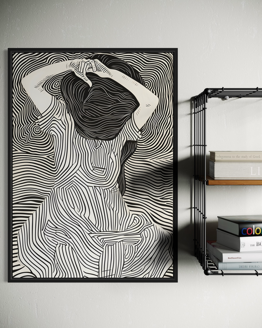 Dark Modern No.6 Poster