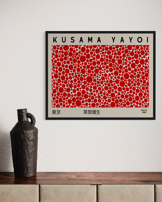 Yayoi Kusama Tokyo 1998 No.3 Poster