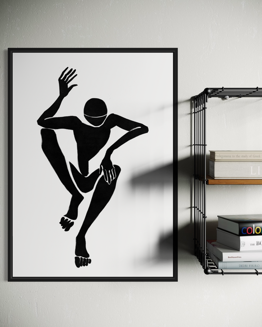 Dark Abstract No.5 Poster