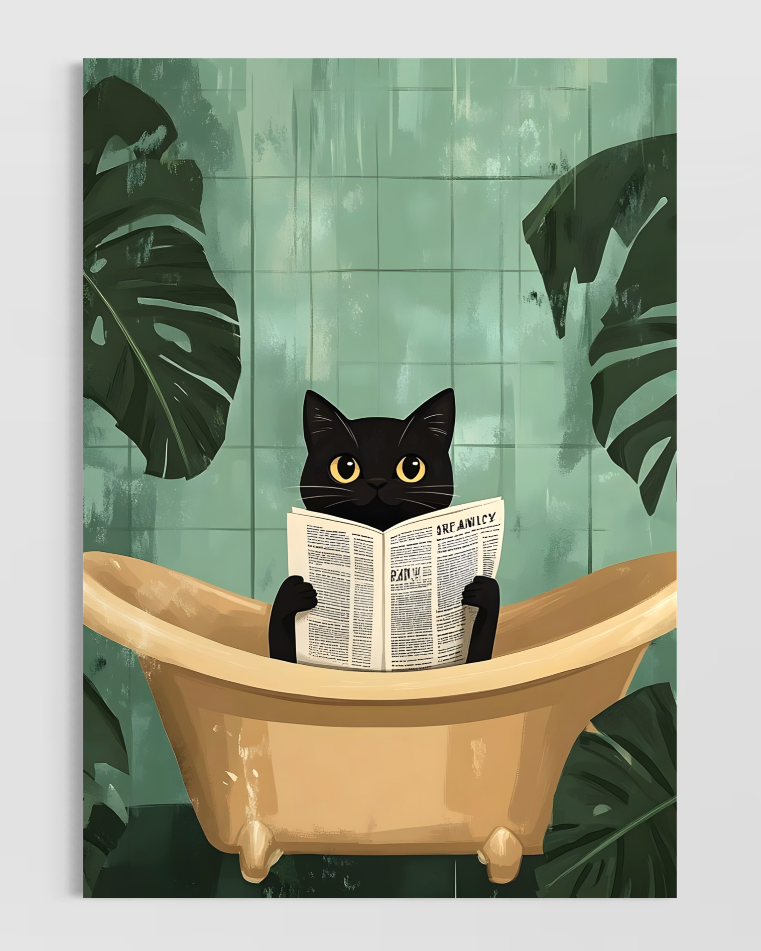 Black Cat No.4 Poster