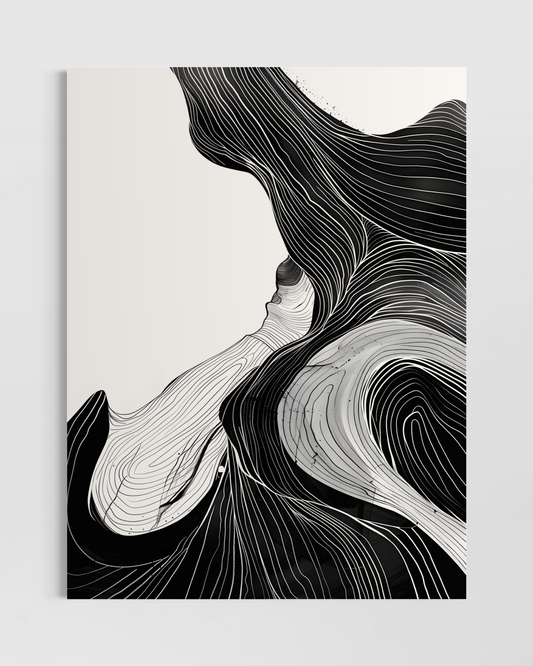 Dark Modern No.4 Poster