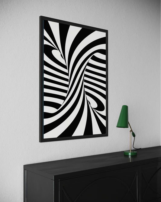 Dark Abstract No.12 Poster