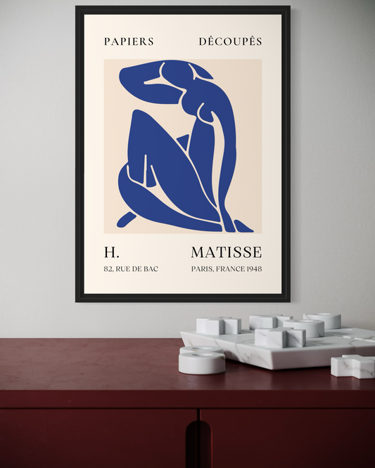 Matisse Papiers Decoupes Poster