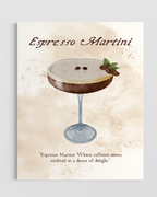 Espresso Martini Poster