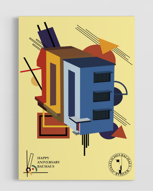 Bauhaus No.4 Poster