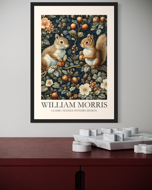 William Morris Classic Textile Pattern Design No.2 Poster