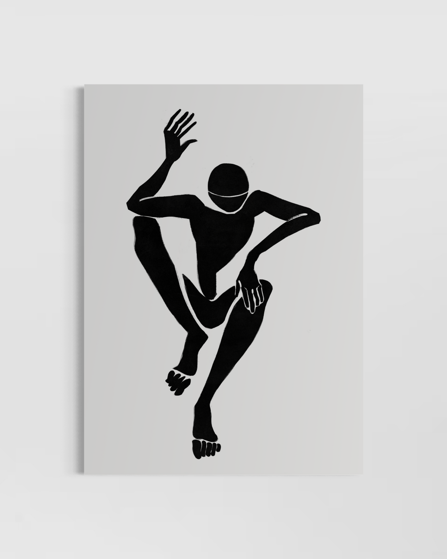 Dark Abstract No.5 Poster