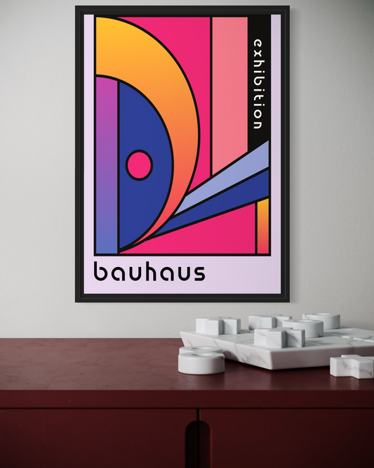 Bauhaus No.3 Poster