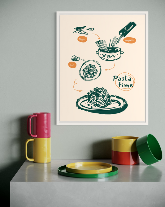 Pasta Time Poster