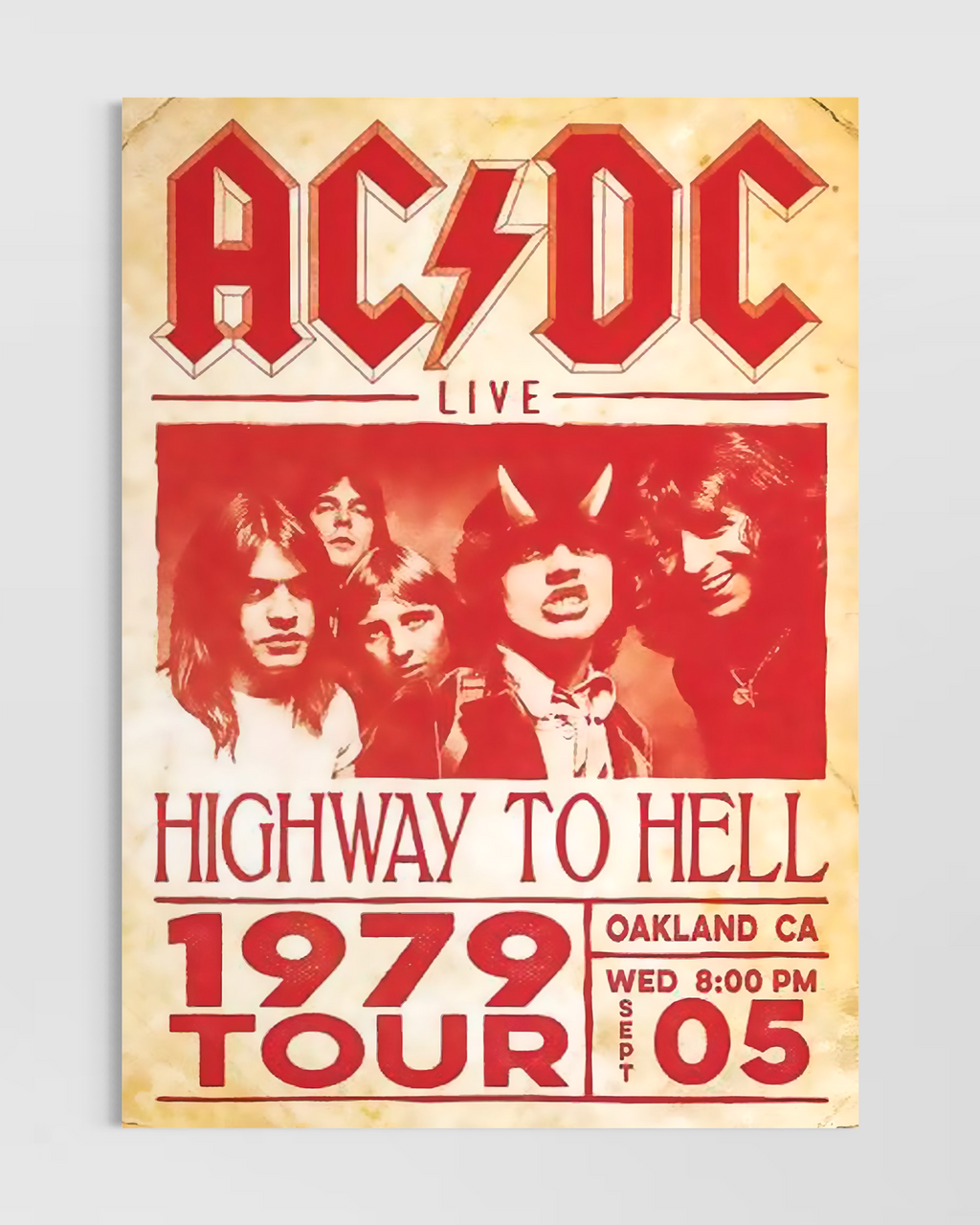 AC/DC Poster – Postilsa