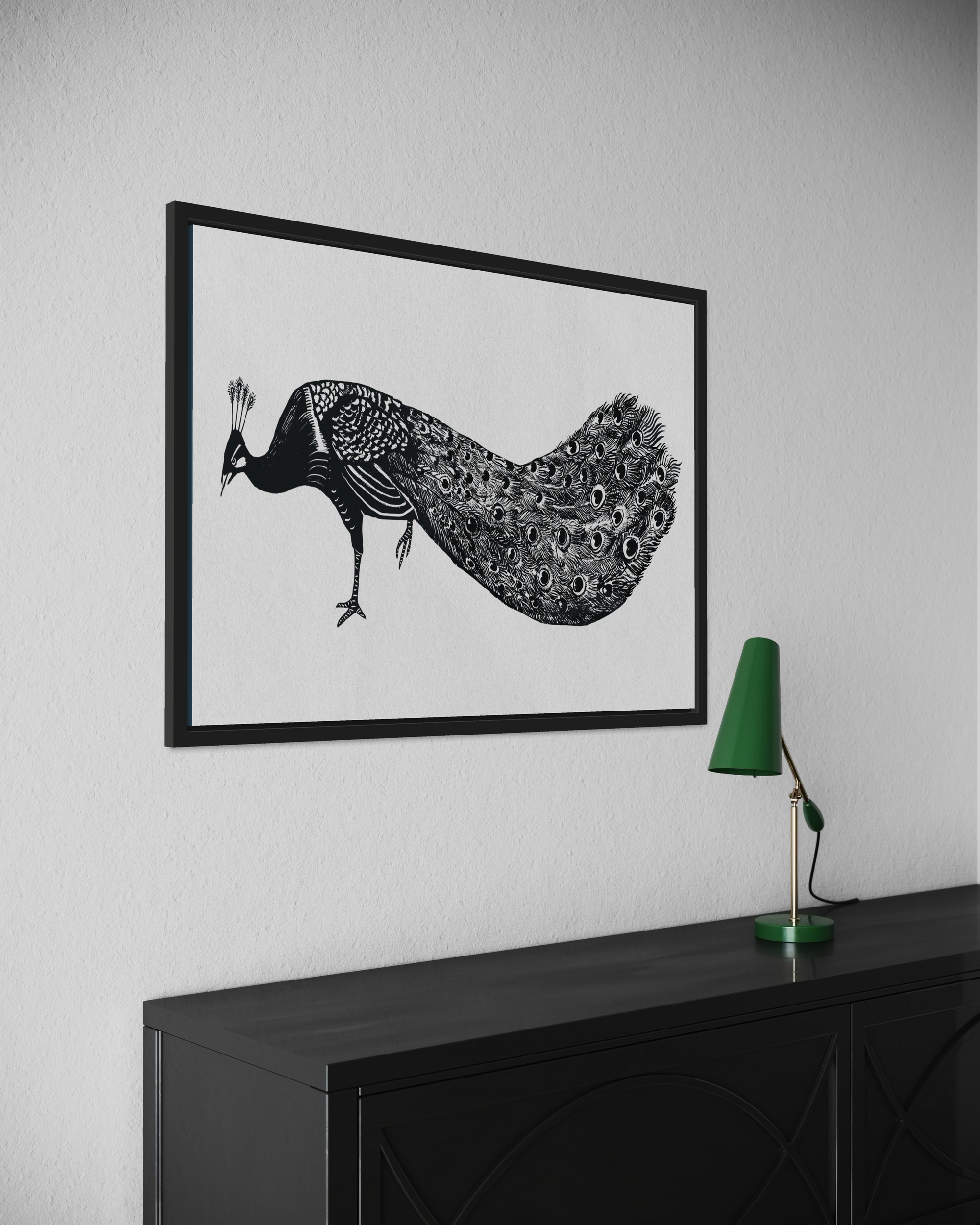 Peacock Poster