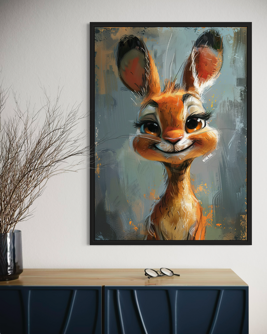 Baby Gazelle Poster