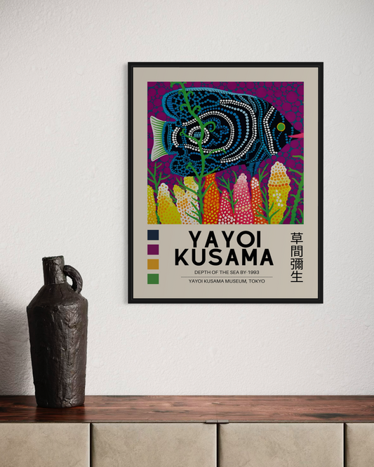 Yayoi Kusama - Depth of the Sea Poster