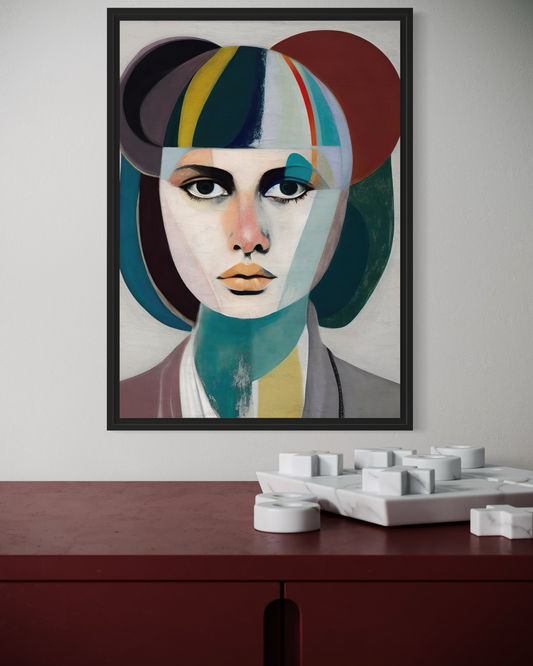 Picasso Woman Style Poster