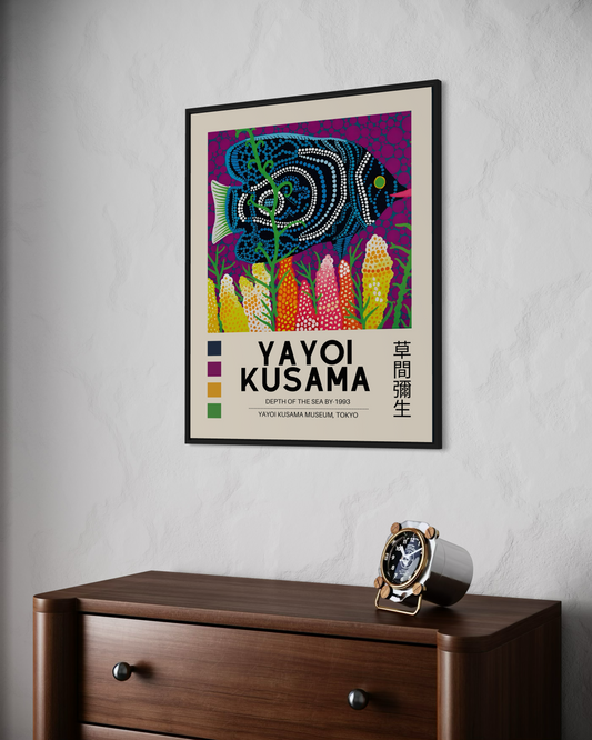 Yayoi Kusama - Depth of the Sea Poster