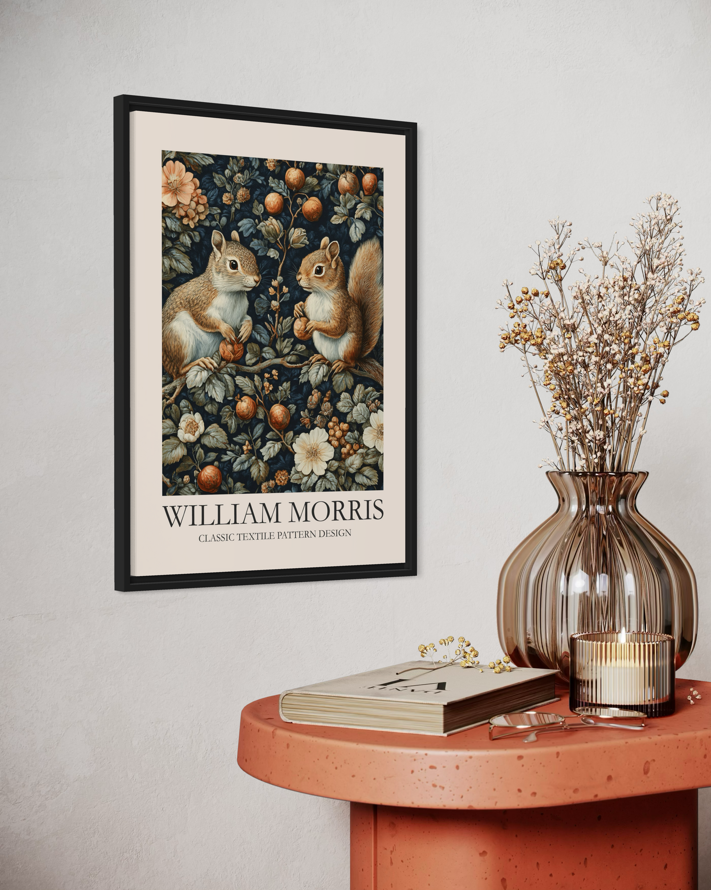 William Morris Classic Textile Pattern Design No.2 Poster