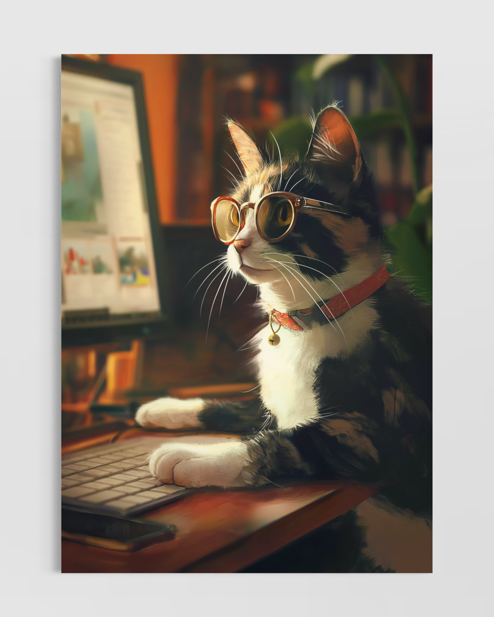 The Cat No.8 Poster