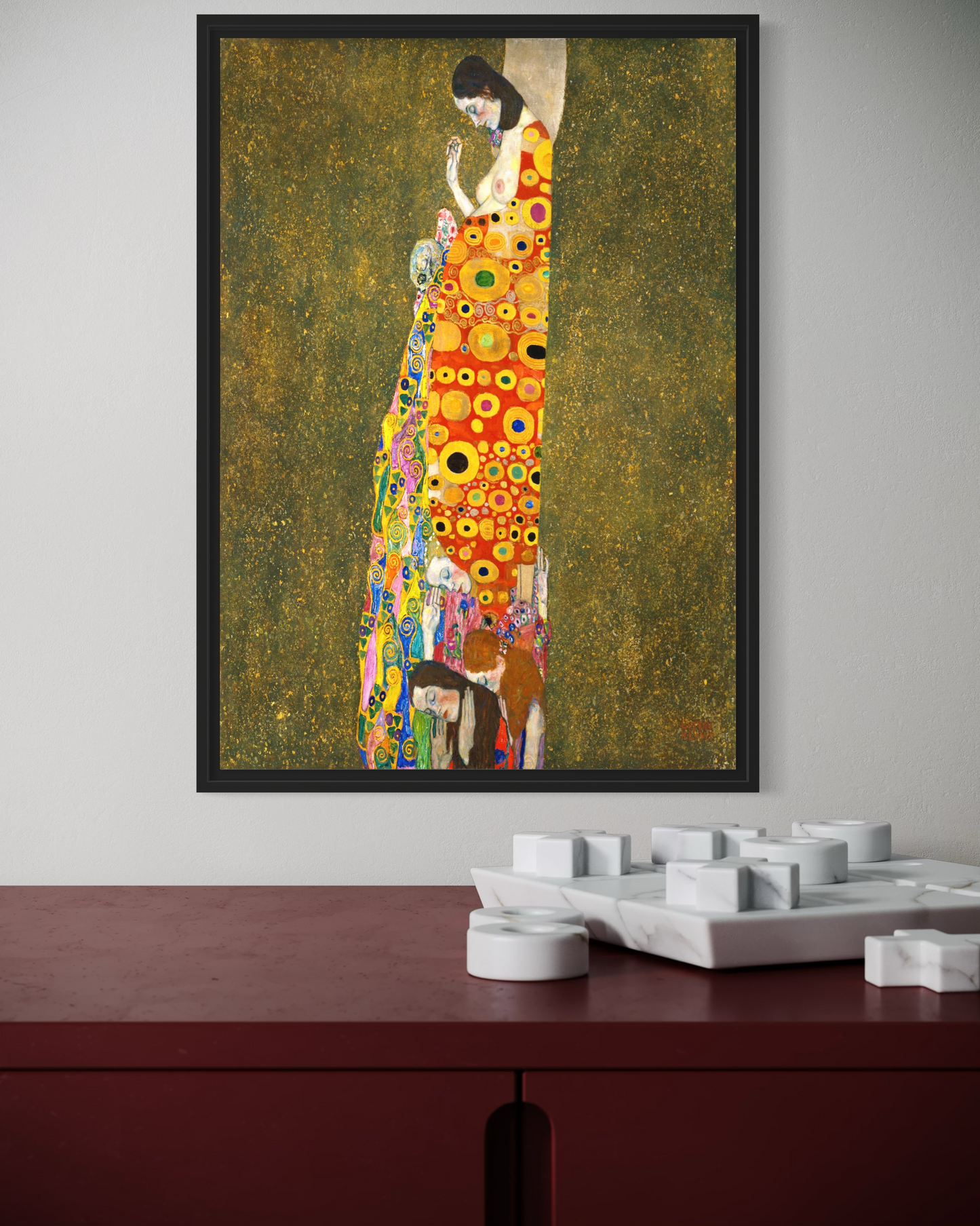 Gustav Klimt Hope II Poster