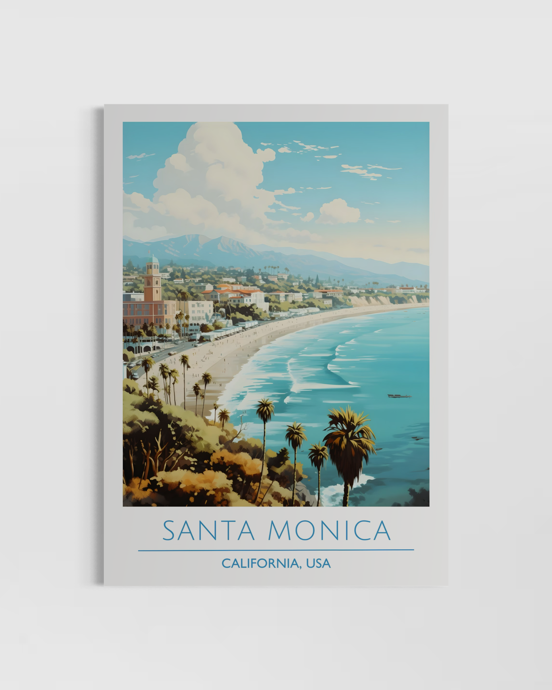 Santa Monica Poster