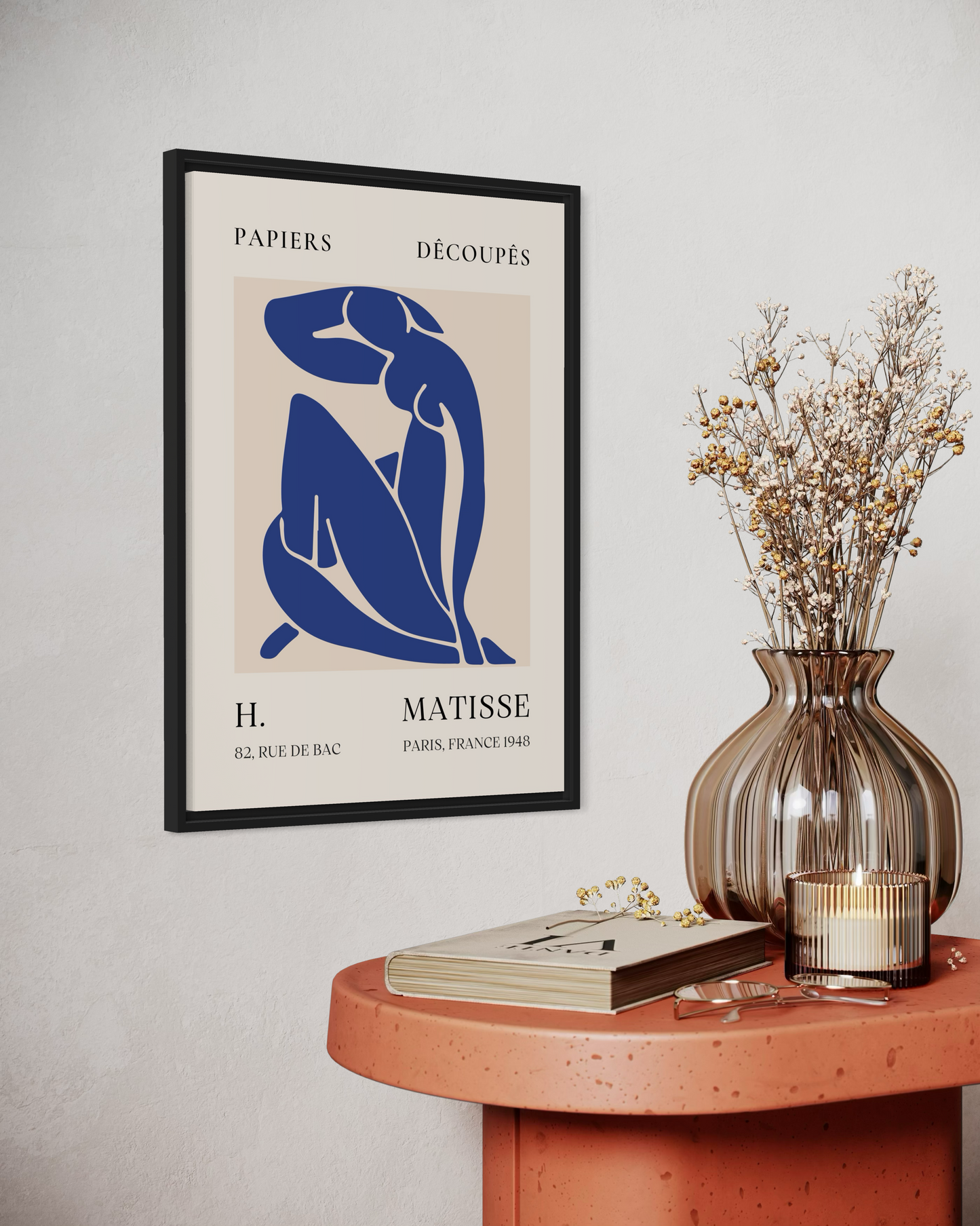 Matisse Papiers Decoupes Poster