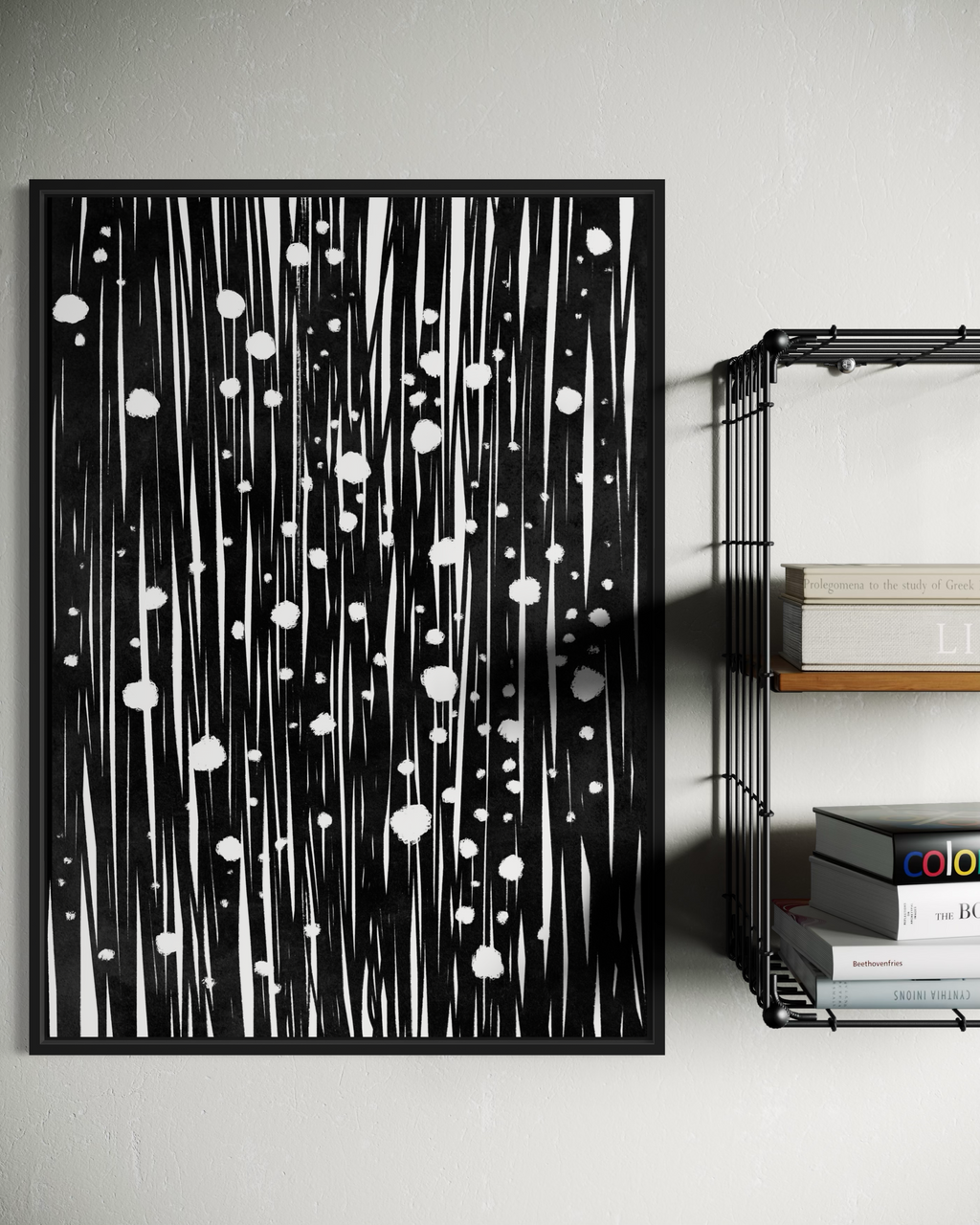 Dark Abstract No.11 Poster