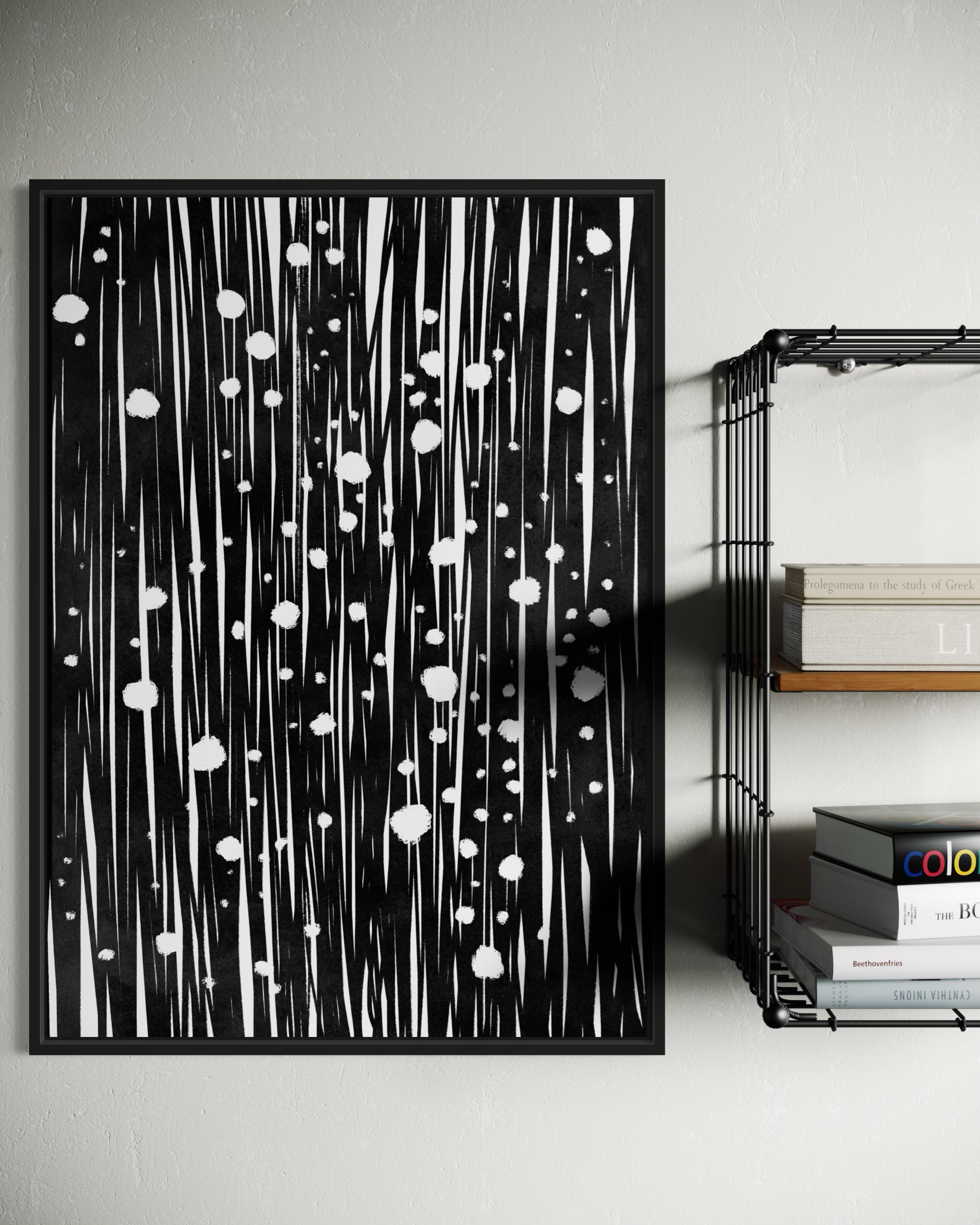 Dark Abstract No.11 Poster