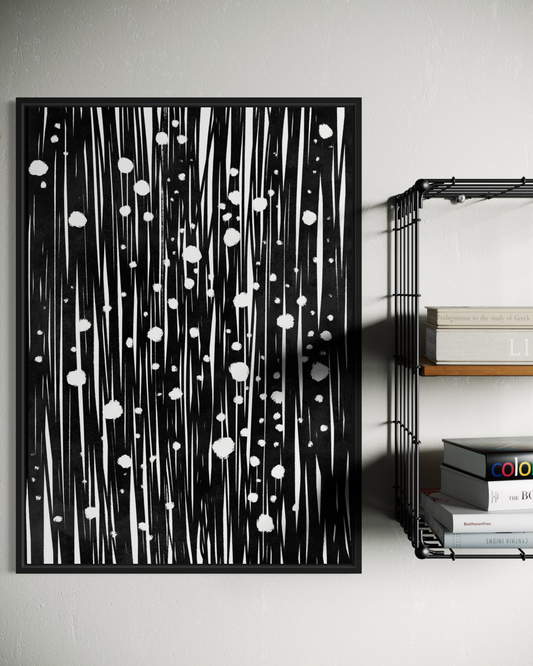 Dark Abstract No.11 Poster