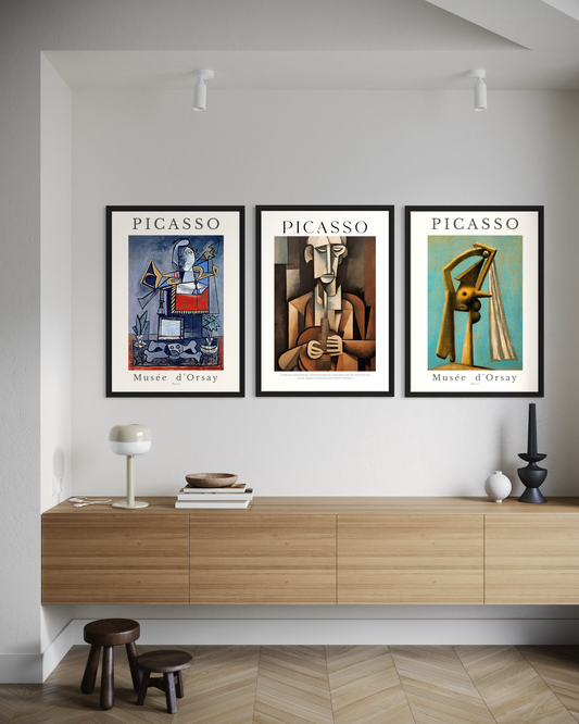 Picasso 3'lü Poster Seti