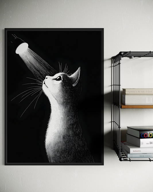 Black Cat Poster
