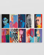 Andy Warhol Ten Portraits Poster