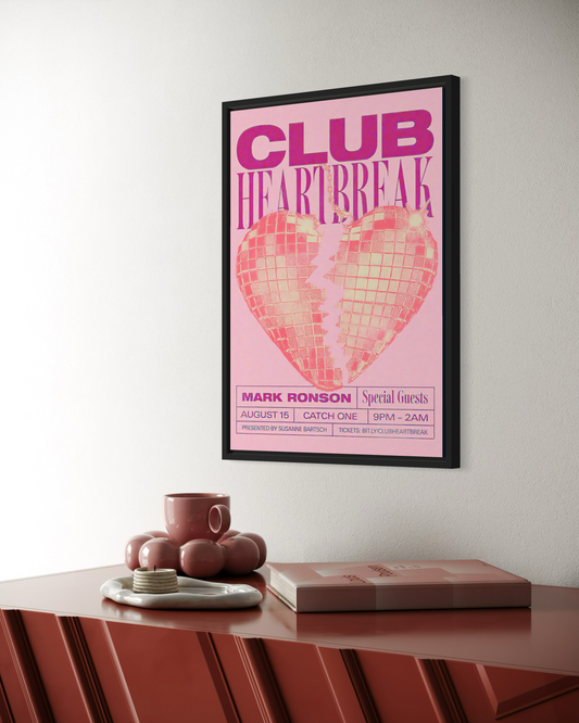 Club Heartbreak Poster